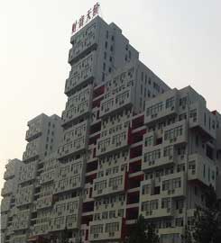 [鄭州真石漆]富士康冠達(dá)花園個性設(shè)計，只用超前單彩真石漆